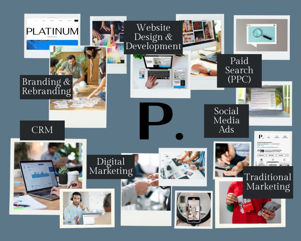 Platinum Marketing Agency Services Offered