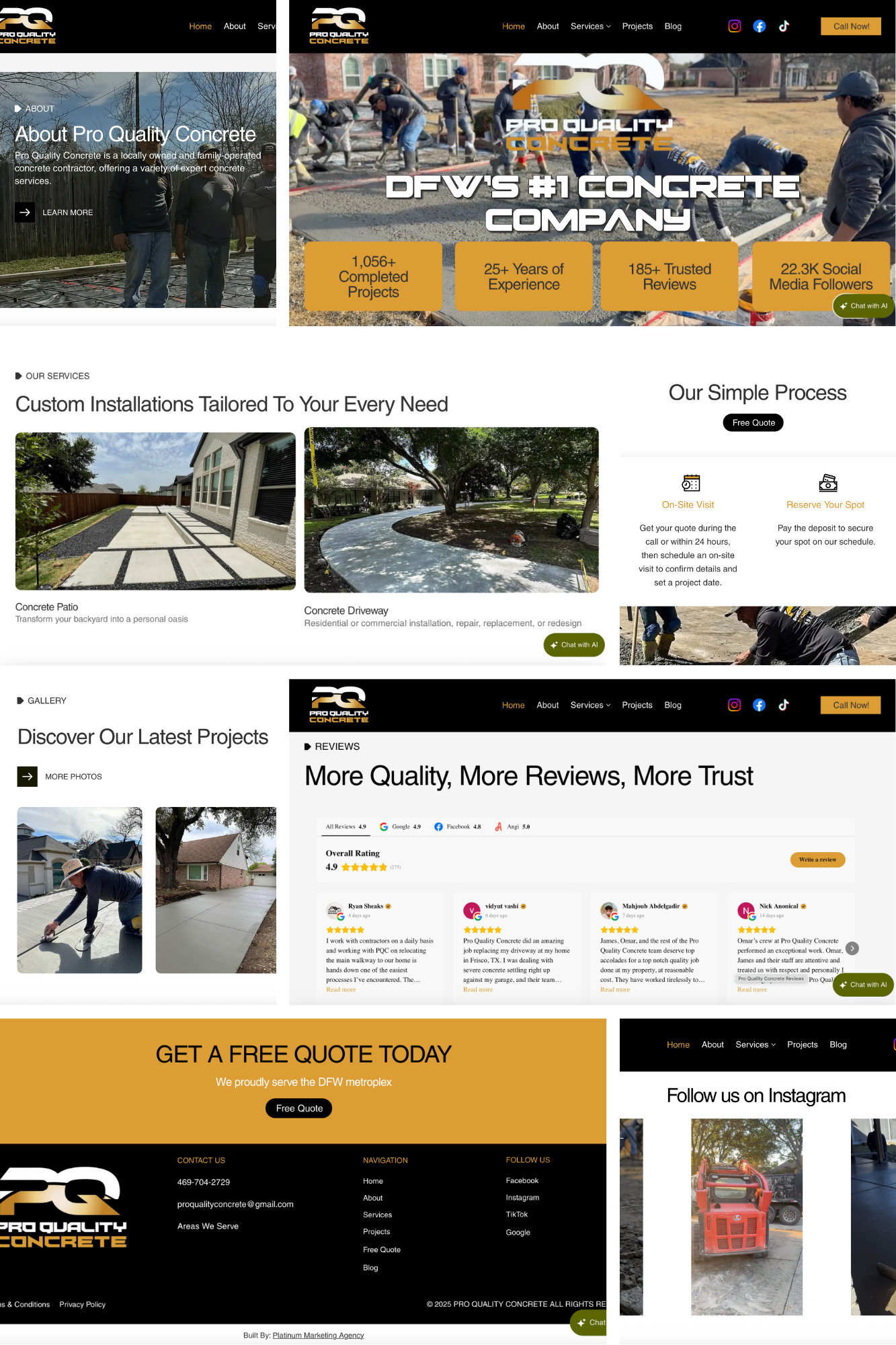 Platinum Marketing Agency in Dallas, TX.